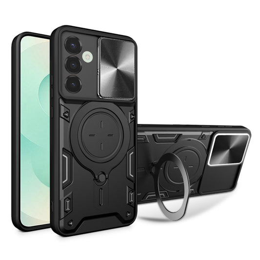 Maska za Samsung Galaxy S25+ S936, Techsuit, CamGuard Pro, Crna