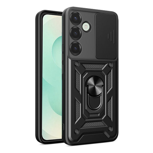 Maska za Samsung Galaxy S25+ S936, Techsuit, CamShield, Crna
