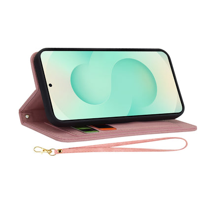 Maska za Samsung Galaxy S25+ S936, Techsuit, FlipCraft, Roza