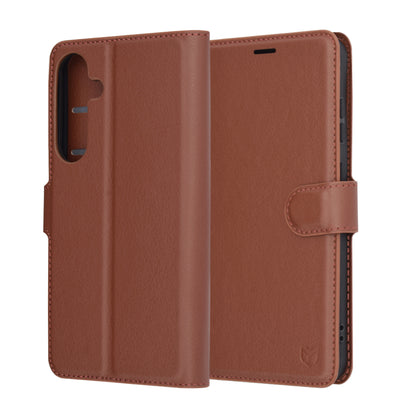 Futrola za Samsung Galaxy S25+ S936, Techsuit, Leather Folio, Smeđa