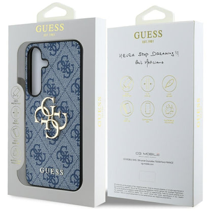 Futrola za Samsung Galaxy S25 S931, Guess, 4G Big Logo, Plava