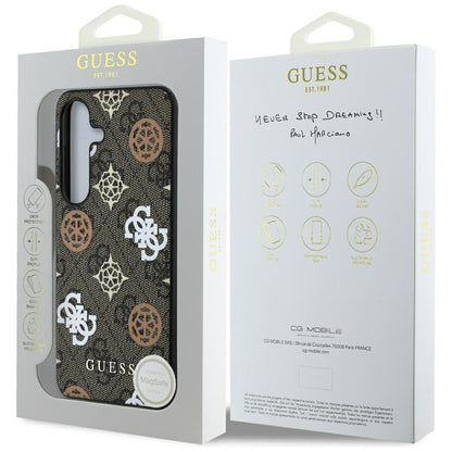 Futrola za Samsung Galaxy S25 S931, Guess, 4G Peony, smeđa