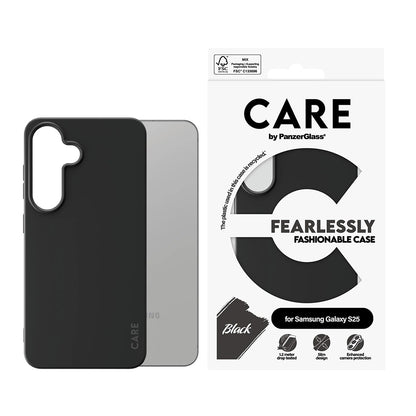 Futrola za Samsung Galaxy S25 S931, PanzerGlass, Care Fashionable, Crna