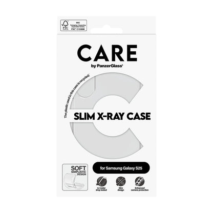 Futrola za Samsung Galaxy S25 S931, PanzerGlass, Care Fashionable, Prozirna