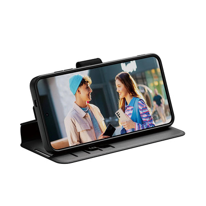 Futrola za Samsung Galaxy S25 S931, PanzerGlass, Care Feature Kickstand Wallet, Crna