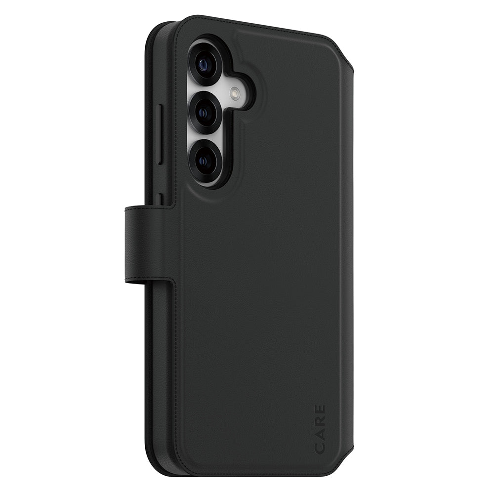 Futrola za Samsung Galaxy S25 S931, PanzerGlass, Care Feature Tango Two-in-One, Crna