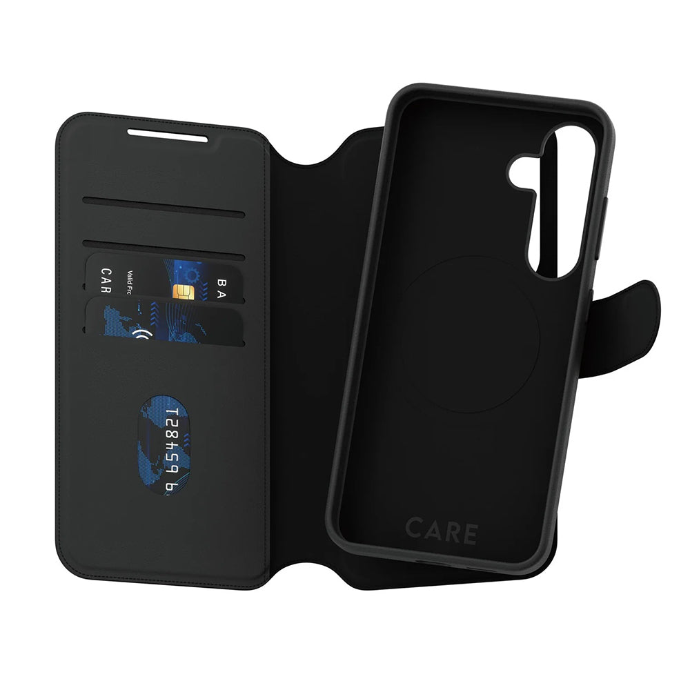 Futrola za Samsung Galaxy S25 S931, PanzerGlass, Care Feature Tango Two-in-One, Crna
