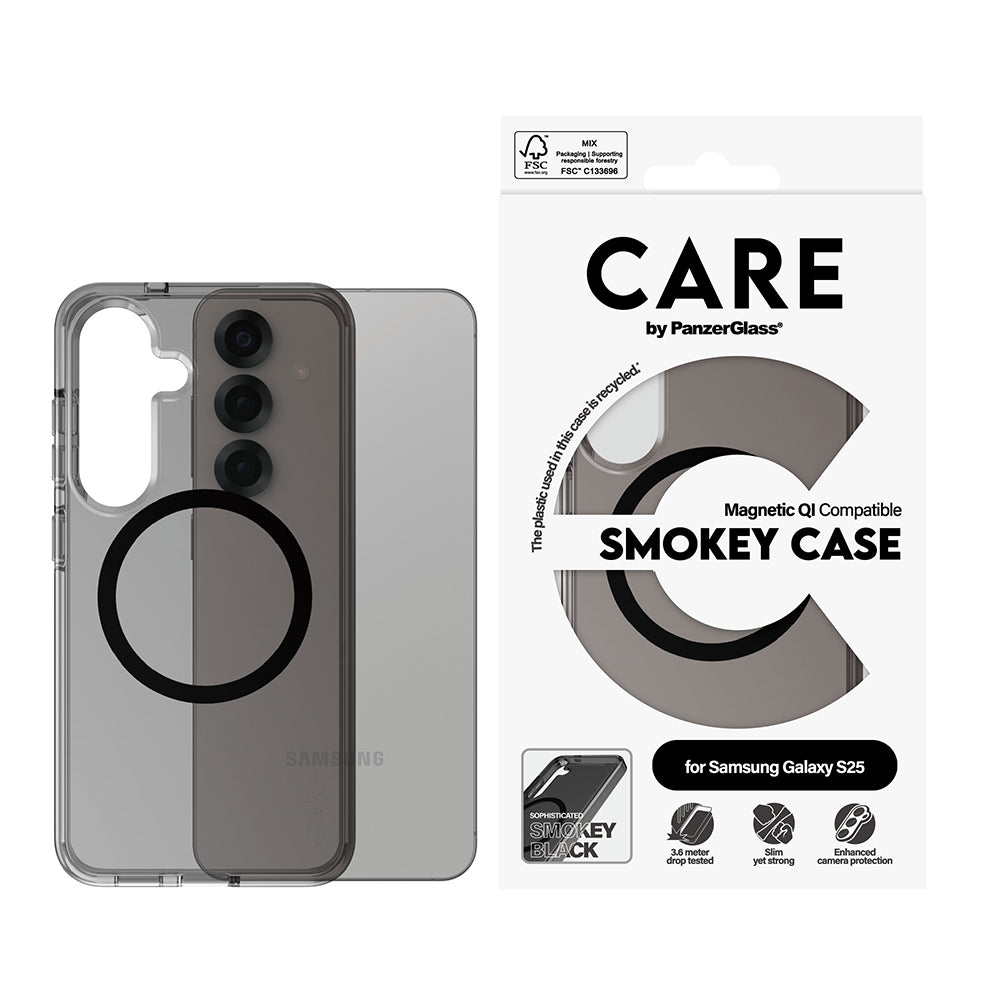 Futrola za Samsung Galaxy S25 S931, PanzerGlass, Care Urban Combat, Crna