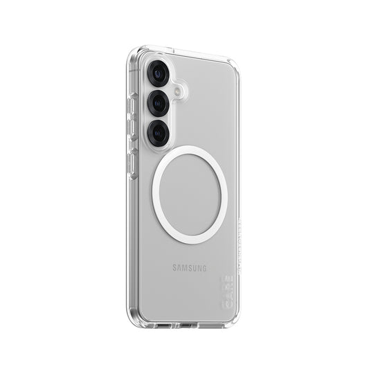 Futrola za Samsung Galaxy S25 S931, PanzerGlass, Care Urban Combat, Bijela Prozirna