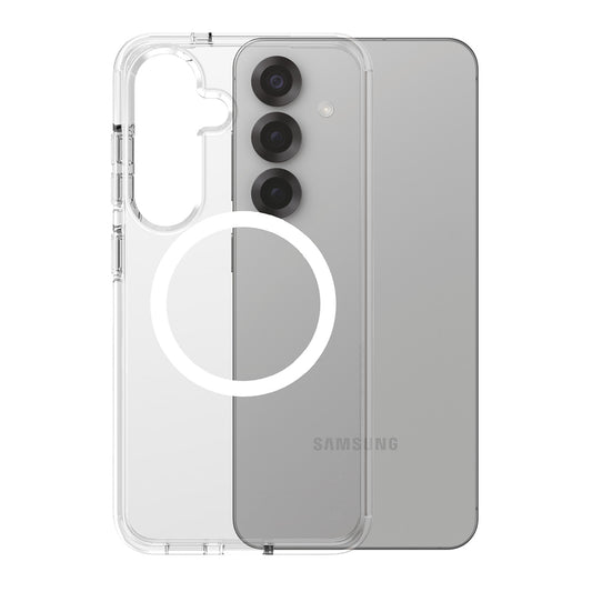 Futrola za Samsung Galaxy S25 S931, PanzerGlass, Care Urban Combat, Bijela Prozirna