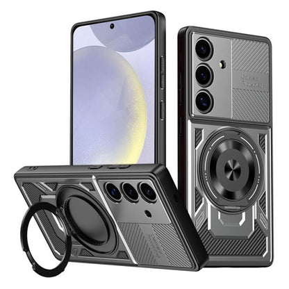 Maska za Samsung Galaxy S25 S931 / S24 S921, Techsuit, RuggedCam, Siva