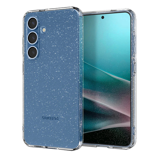 Husa za Samsung Galaxy S25 S931, Spigen, Liquid Crystal Glitter, Prozirna ACS08997