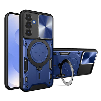 Maska za Samsung Galaxy S25 S931, Techsuit, CamGuard Pro, Plava