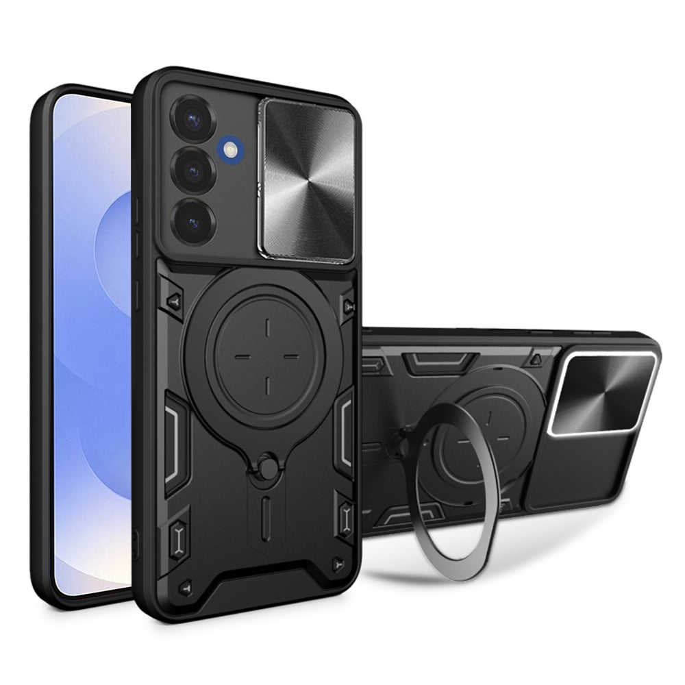 Maska za Samsung Galaxy S25 S931, Techsuit, CamGuard Pro, Crna