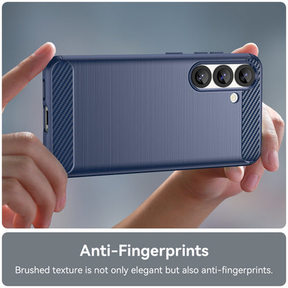 Maska za Samsung Galaxy S25 S931, Techsuit, Karbon, Plava