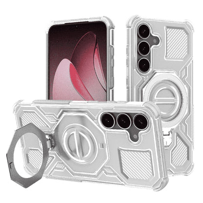 Maska za Samsung Galaxy S25 S931, Techsuit, Carbon Shield Pro, Bijela