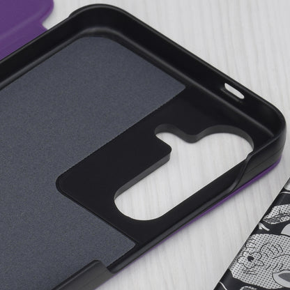 Maska za Samsung Galaxy S25 S931, Techsuit, eFold, Ljubičasta