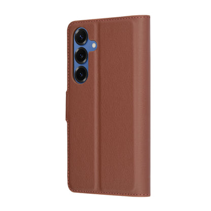 Futrola za Samsung Galaxy S25 S931, Techsuit, Kožna Folio, Smeđa