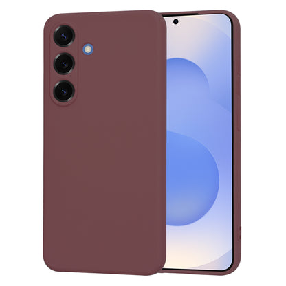 Maska za Samsung Galaxy S25 S931, Techsuit, SoftFlex, Bordo