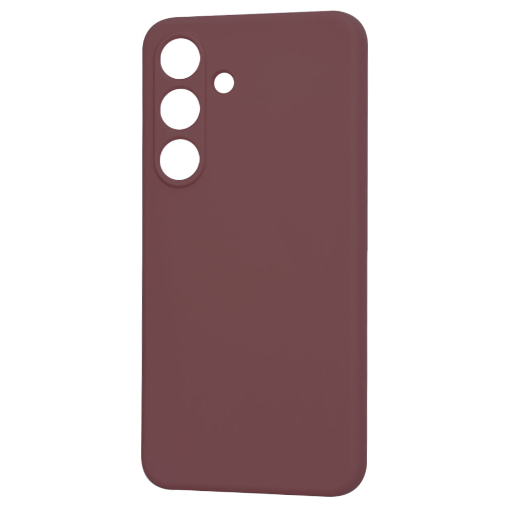 Maska za Samsung Galaxy S25 S931, Techsuit, SoftFlex, Bordo
