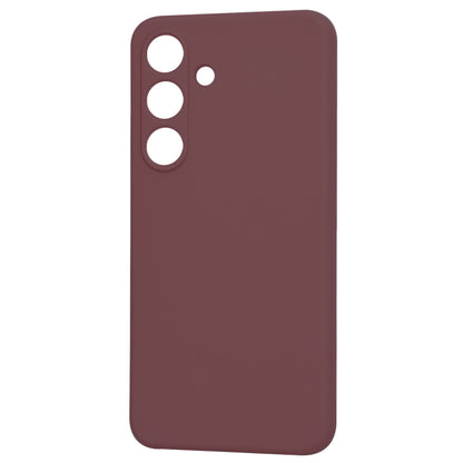 Maska za Samsung Galaxy S25 S931, Techsuit, SoftFlex, Bordo