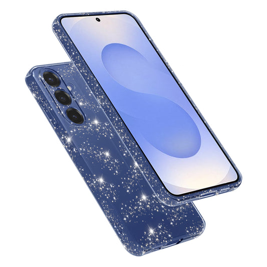Maska za Samsung Galaxy S25 S931, Techsuit, SparkleSkin, Prozirna