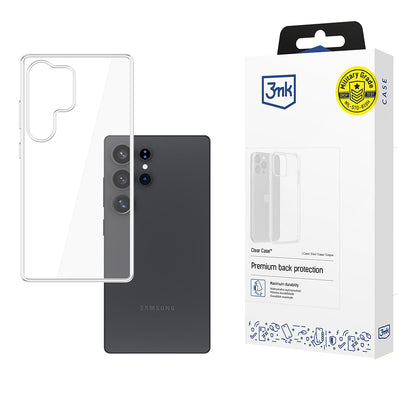 Maska za Samsung Galaxy S25 Ultra S938, 3MK, Clear, Prozirna