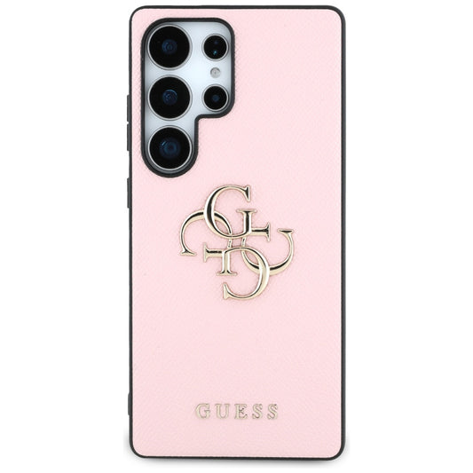 Futrola za Samsung Galaxy S25 Ultra S938, Guess, 4G Grained Big and Classic Logo, Roza