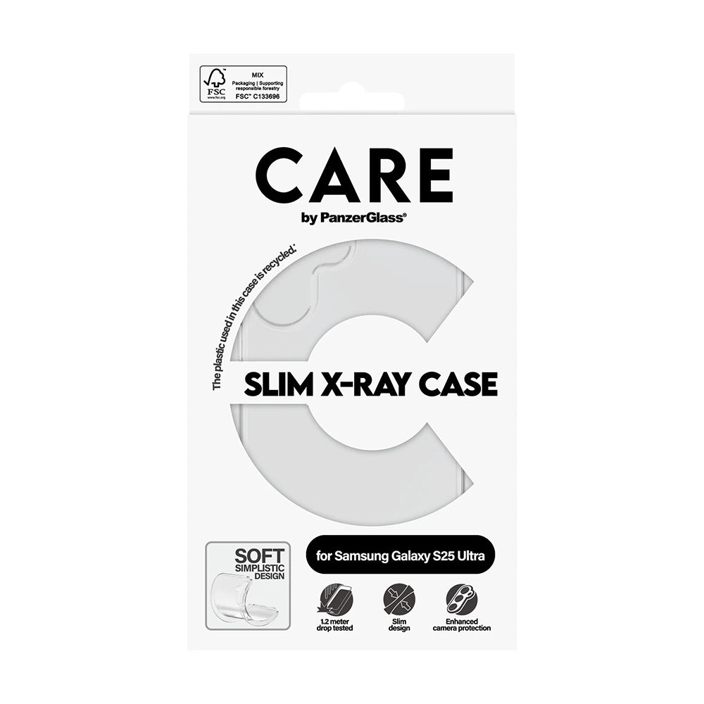 Futrola za Samsung Galaxy S25 Ultra S938, PanzerGlass, Modno osviještena, Prozirna