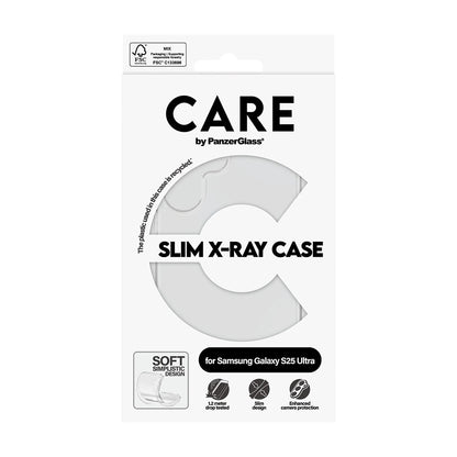 Futrola za Samsung Galaxy S25 Ultra S938, PanzerGlass, Modno osviještena, Prozirna