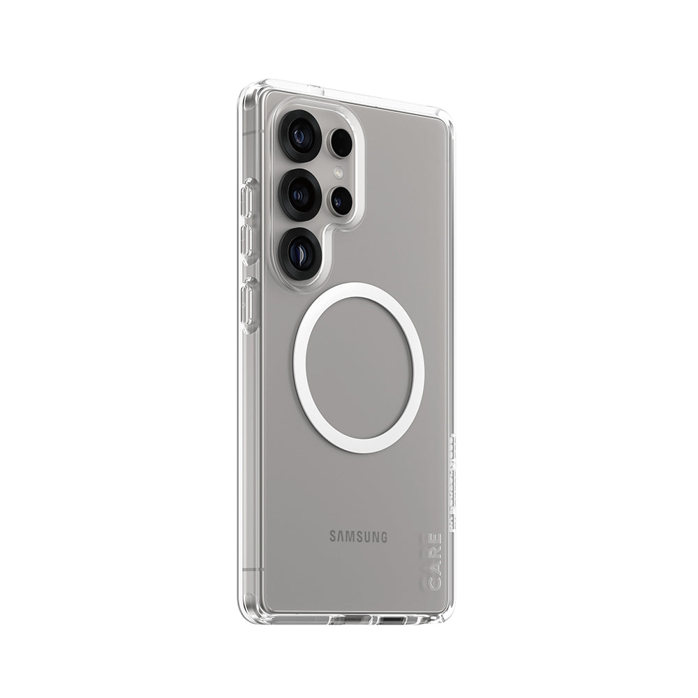 Futrola za Samsung Galaxy S25 Ultra S938, PanzerGlass, Care Urban Combat, Bijela Prozirna
