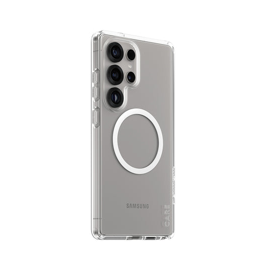 Futrola za Samsung Galaxy S25 Ultra S938, PanzerGlass, Care Urban Combat, Bijela Prozirna