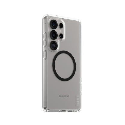 Futrola za Samsung Galaxy S25 Ultra S938, PanzerGlass, Care Urban Combat, Crna Prozirna