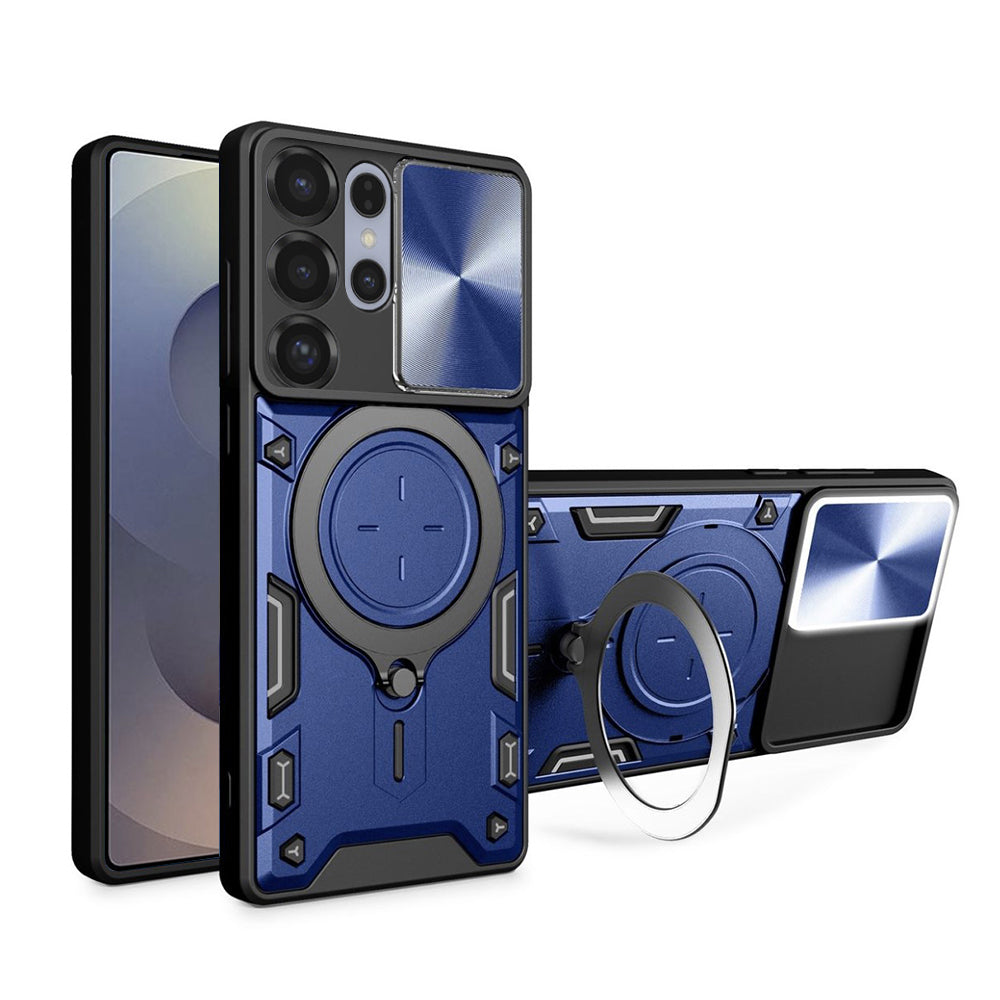 Maska za Samsung Galaxy S25 Ultra S938, Techsuit, CamGuard Pro, Plava