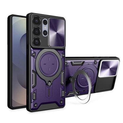 Maska za Samsung Galaxy S25 Ultra S938, Techsuit, CamGuard Pro, Ljubičasta