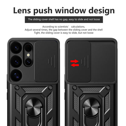 Maska za Samsung Galaxy S25 Ultra S938, Techsuit, CamShield, Crna