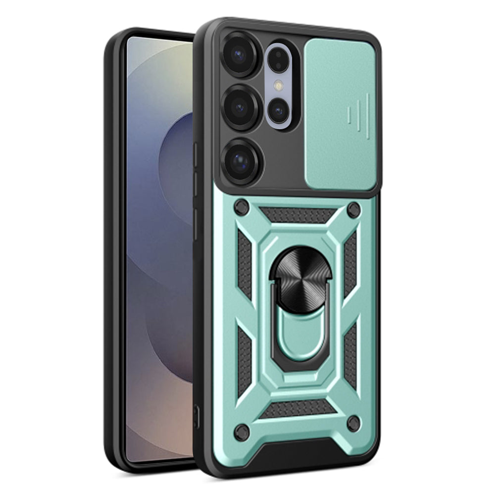 Maska za Samsung Galaxy S25 Ultra S938, Techsuit, CamShield, Zelena