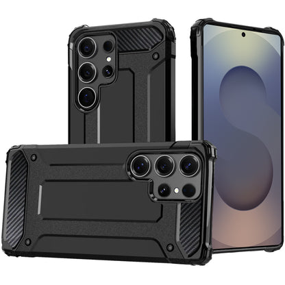 Maska za Samsung Galaxy S25 Ultra S938, Techsuit, Hybrid Armor, Crna
