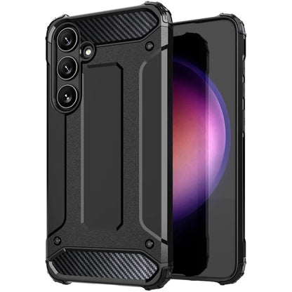 Maska za Samsung Galaxy S25 Ultra S938, Techsuit, Hybrid Armor, Crna
