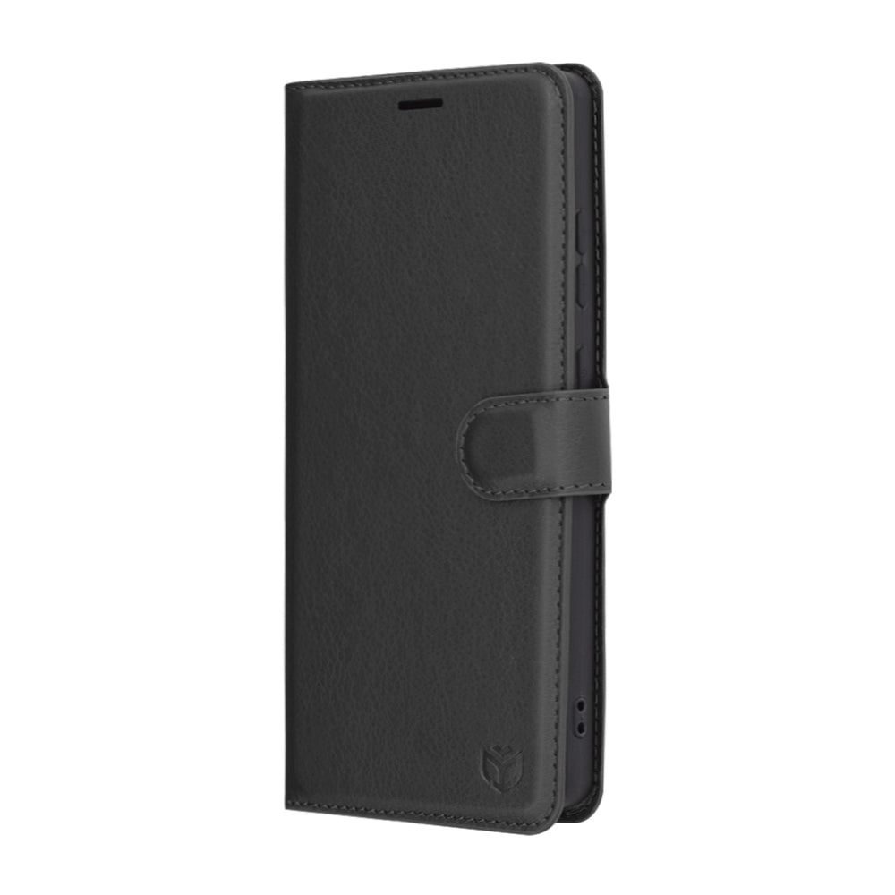 Futrola za Samsung Galaxy S25 Ultra S938, Techsuit, Kožna Folio, Crna