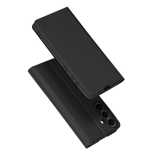 Maska za Samsung Galaxy S26 FE / S25 FE, Techsuit, Magskin Book, Crna