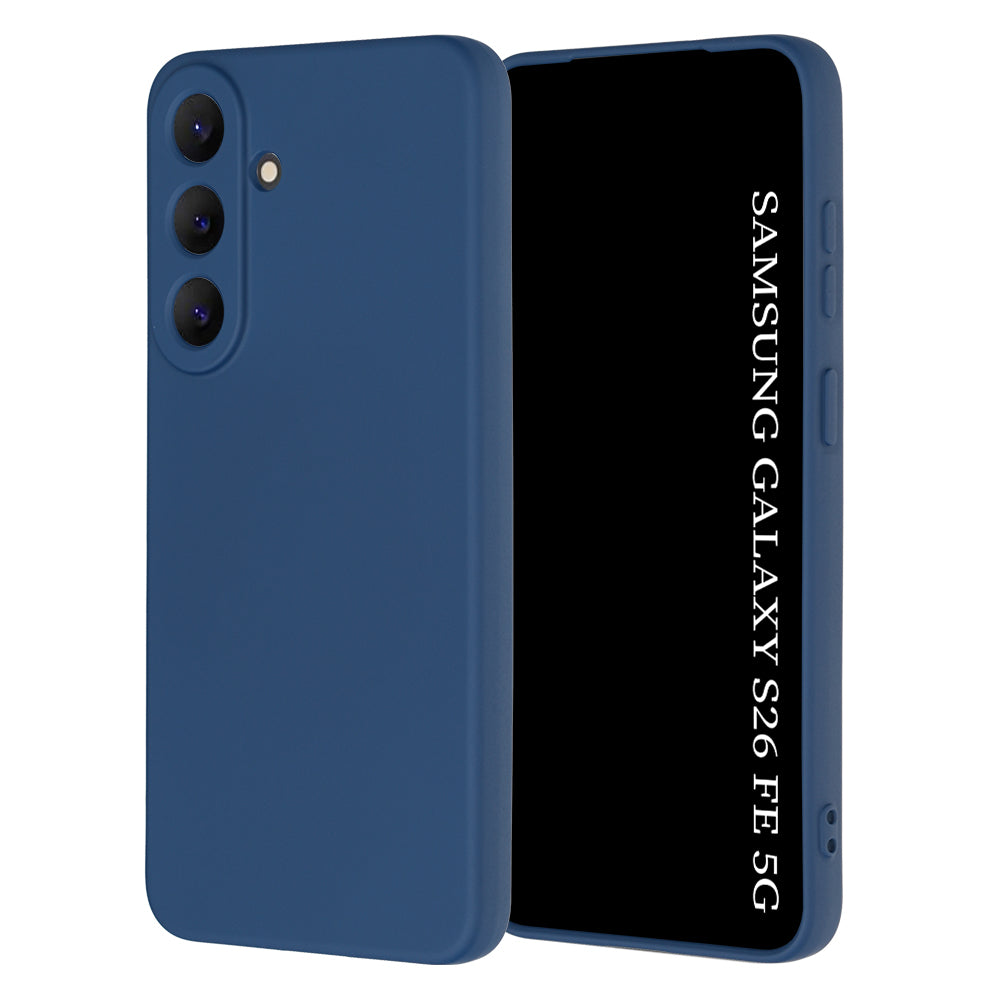 Maska za Samsung Galaxy S26 FE / S25 FE, Techsuit, SoftFlex, Tamnoplava
