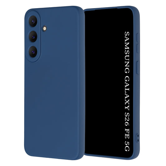 Maska za Samsung Galaxy S26 FE / S25 FE, Techsuit, SoftFlex, Tamnoplava