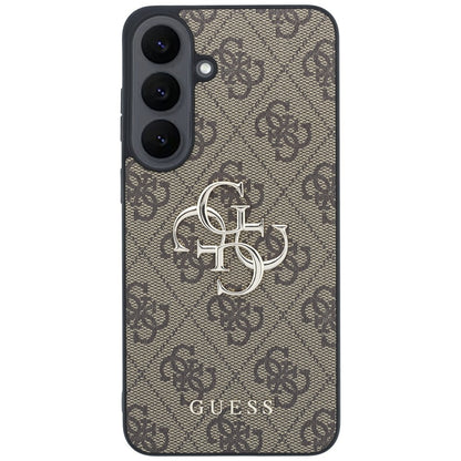 Maska za Samsung Galaxy S26 FE S741, Guess, 4G Metal Logo, Smeđa