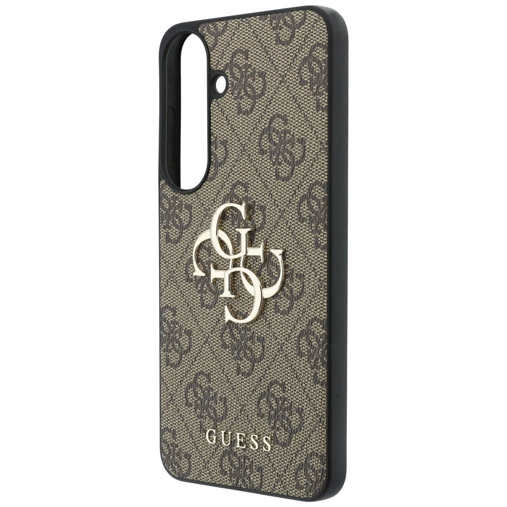 Maska za Samsung Galaxy S26 FE S741, Guess, 4G Metal Logo, Smeđa