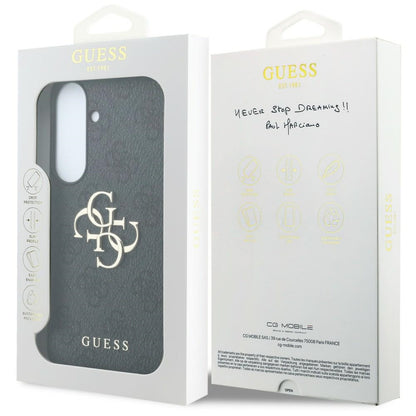 Maska za Samsung Galaxy S26 FE S741, Guess, 4G Metal Logo, Crna