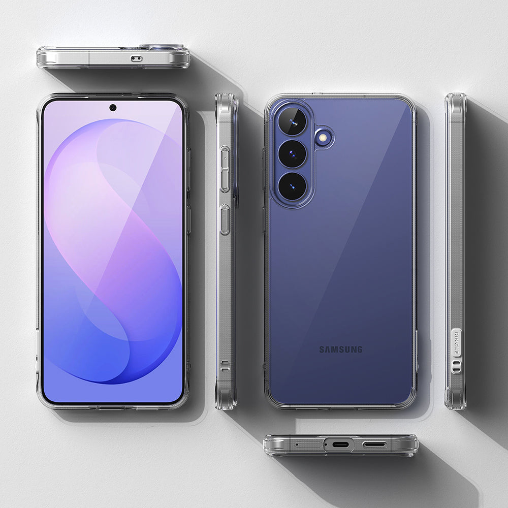Maska za Samsung Galaxy S26 FE S741, Ringke, Fusion, Prozirna