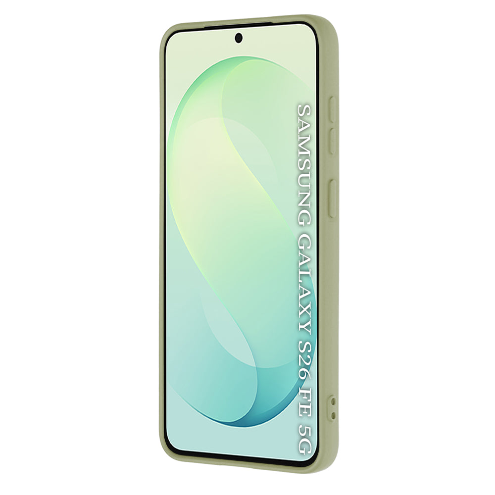 Maskica za Samsung Galaxy S26 FE S741 / S25 FE, Techsuit, SoftFlex, Matcha