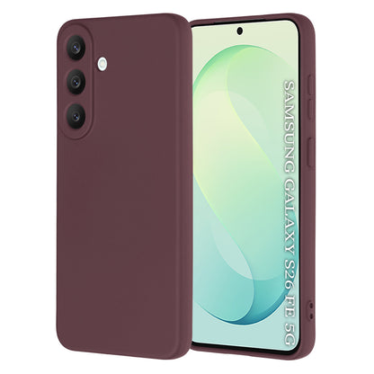 Maskica za Samsung Galaxy S26 FE S741 / S25 FE, Techsuit, SoftFlex, bordo