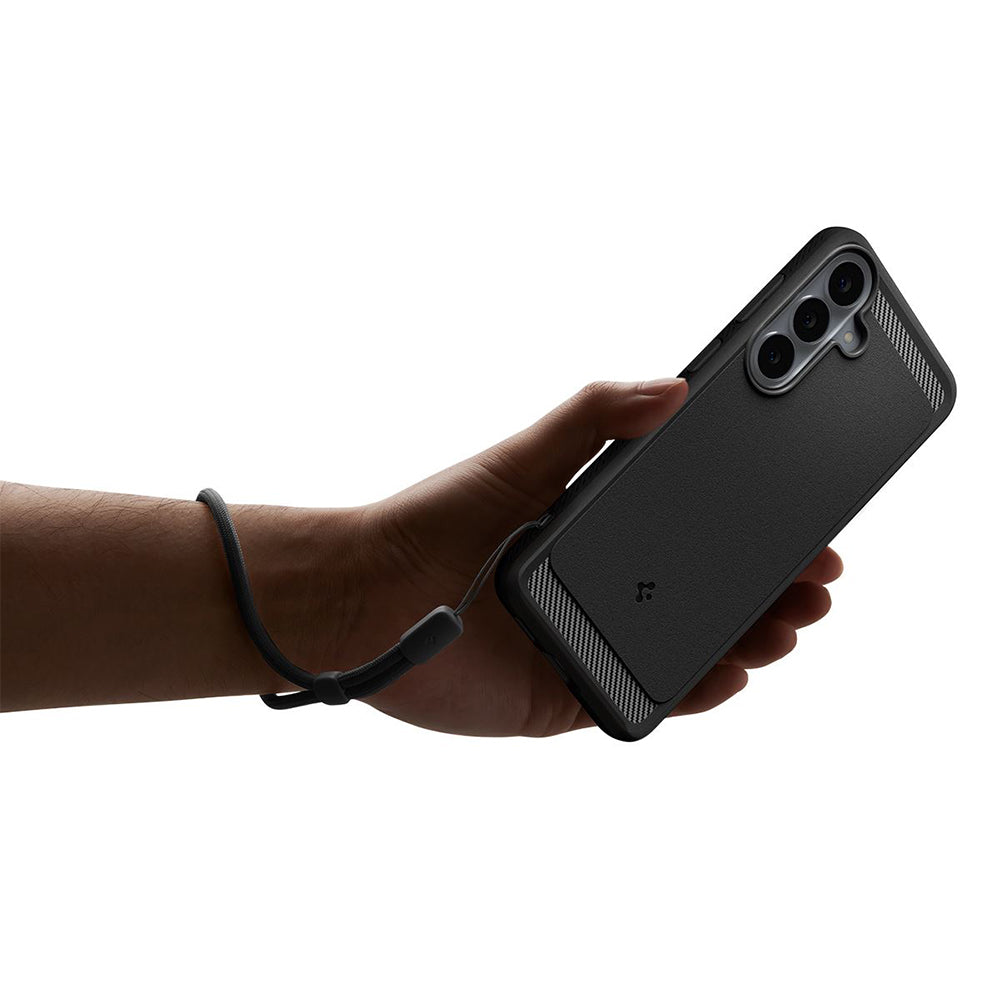 Maska za Samsung Galaxy S26 FE S741, Spigen, Rugged Armor, Crna ACS11639